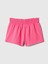 Kız Bebek Pembe Fırfırlı Büzgülü Şort 2