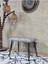 Metal Siyah Tel Ayaklı 60 cm Puf Bench - Puf - Bench - Oturak - Mutfak Oturağı - Antre Oturağı Gri Renk 60 x 40 Boyut/ebat 1