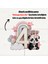 Panda Temalı Kız Çocuk Doğum Günü Isme Özel 3D Pasta Parti Süsü Cake Topper (21X19 Cm) 2