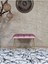 Metal Gold Tel Ayaklı 60 cm Puf Bench - Puf - Bench - Oturak - Mutfak Oturağı - Antre Oturağı Pembe Renk 60 x 40 Boyut/ebat 2