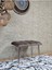 Metal Krom Tel Ayaklı 60 cm Puf Bench - Puf - Bench - Oturak - Mutfak Oturağı - Antre Oturağı Kahverengi Renk 60 x 40 Boyut/ebat 3