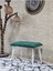 Metal Beyaz Tel Ayaklı 60 cm Puf Bench - Puf - Bench - Oturak - Mutfak Oturağı - Antre Oturağı Yeşil Renk 60 x 40 Boyut/ebat 1