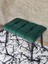 Metal Siyah Tel Ayaklı 60 cm Puf Bench - Puf - Bench - Oturak - Mutfak Oturağı - Antre Oturağı Yeşil Renk 60 x 40 Boyut/ebat 4