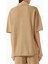 Oversized Pamuk Triko Polo, Nefes Alan Yazlık Tasarım Bej 3