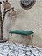 Metal Gold Tel Ayaklı 60 cm Puf Bench - Puf - Bench - Oturak - Mutfak Oturağı - Antre Oturağı Yeşil Renk 60 x 40 Boyut/ebat 1