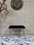 Metal Krom Tel Ayaklı 60 cm Puf Bench - Puf - Bench - Oturak - Mutfak Oturağı - Antre Oturağı Siyah Renk 60 x 40 Boyut/ebat 2