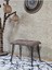 Metal Siyah Tel Ayaklı 60 cm Puf Bench - Puf - Bench - Oturak - Mutfak Oturağı - Antre Oturağı Kahverengi Renk 60 x 40 Boyut/ebat 1