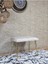 Metal Gold Tel Ayaklı 60 cm Puf Bench - Puf - Bench - Oturak - Mutfak Oturağı - Antre Oturağı Krem Renk 60 x 40 Boyut/ebat 3