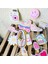 Good Vibes Temalı Genç Kız Doğum Günü Kişiye Özel 3D Çubuklu Pasta Süsü Seti Cake Topper 4