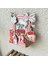 Kiraz Temalı Kız Çocuk Doğum Günü Isme Özel 3D Pasta Parti Süsü Cake Topper (22X20 Cm) 5