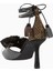 Pom Pom 70 Ankle Tie Süet Topuklu Sandalet 4