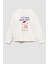 Unisex Çocuk Baskılı 3 Iplik Pamuklu Kumaş Sweatshirt 2