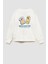 Unisex Çocuk Baskılı 3 Iplik Pamuklu Kumaş Sweatshirt 2