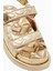 Orson Deri Kapitone Platform Slingback Sandalet 4
