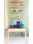 Montessori Işıklı Etkinlik ve Oyun Masası (Ayaklı) 16 Renk Ahşap Light Table (45x65) 1