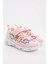Dino Işıklı Kız Bebek Pudra Spor Ayakkabı 5