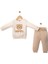 Ayıcık Nakışlı Erkek Bebek Takım 1
