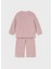 Pembe Kız Bebek Triko Takım 2592 2