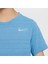 Miler Erkek Çocuk Dri-Fit Mavi Spor T-Shirt - Antrenman , Koşu , Futbol ve Günlük Kullanım DD3055 5