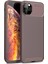 Apple iPhone 11 Pro Karbon Kaplama Auto Focus Kılıf - Sportif&profesyonel Stil - Kahverengi 1