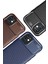Apple iPhone 12 Mini Karbon Kaplama Auto Focus Kılıf - Sportif&profesyonel Stil - Kahverengi 3