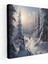 Kardan Adam Kış Harikası Duvar Sanatı - Ev Dekorasyonu Kanvas Tablo 1