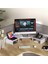 Çift Ahşap Monitör Standı, Ayarlanabilir & Döndürülebilir 2