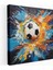 Canlı Futbol Topu Kanvas Tablosu 1
