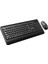 Lenovo Lecoo KW202 Kablosuz Q Klavye - Mouse Set Siyah 2