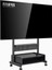 Tv Standı 40–85", 60 kg Taşıma, Tekerlekli, Ayarlanabilir Yükseklik 1