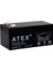 AX12-3.2 12 Volt - 3.2 Amper Bakımsız Kuru Akü (134X70X60 Mm) 1