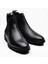 %100 Hakiki Deri Garantili Siyah Chealse Erkek Bot 5