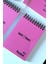 KAĞIT KAYIK Spi̇ralli̇ Not Defteri̇ Seti̇ Pembe Üçlü 40SAYFA 110 gr 2