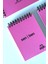 KAĞIT KAYIK Spi̇ralli̇ Not Defteri̇ Seti̇ Pembe Üçlü 40SAYFA 110 gr 3