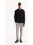 Erkek Siyah Polo Yaka Rayon Tüylenmeyen Basic Triko Regular Fit Kazak B005150 5