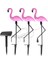 3pcs/ Set Flamingo Güneş Işıkları Bahçe Pembe Su Geçirmez LED Işık Çim Lambası (Yurt Dışından) 1