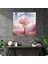 Büyülü Magnolia Cam Tablo - Modern Sanat Ev Dekorasyonu 2