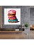 Pop Art Donutlar Cam Tablo - Ev Dekorasyonu ve Modern Sanat Için Still Life Pop Art Cam Tablo 2