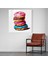 Pop Art Donutlar Cam Tablo - Ev Dekorasyonu ve Modern Sanat Için Still Life Pop Art Cam Tablo 3