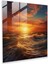 Parıldayan Günbatımı Cam Tablo - Parıltı Büyüleyici Cam Duvar Sanatı 1