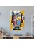 Basquiat Cam Duvar Sanatı - Efsanevi Pop Sanat Şaheseri - Basquiat Cam Tablo Duvar Süsü 3