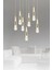1606-6+1 7li Sarkıt LED Gold Avize 2