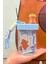 We Bare Bears Lisanslı Askılı Plastik Şişe (520ML) (Boz Ayı) 1