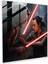 Star Wars Işın Kılıcı Dövüşü Cam Tablo - Yıldız Savaşları Cam Duvar Sanatı Cam Sanatı 1