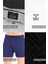 Premium 5'li Erkek Boxer Düğmeli, Süprem - Hediye Kutulu, %100 Pamuk, Ultra Yumuşak Kumaş, Rahat Kalıp, Etiketsiz ve Kaliteli Iç Giyim 4