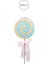 Işıltılı Yılbaşı Lolipop Süs Mint Yeşili 40 cm 2