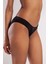 Golshan Garland Mini Slip, Kadın Güpürlü Siyah Külot 2
