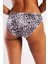 Golshan Goldy Mini Slip, Kadın Dantelli Gri Leopar Külot 3