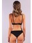 Golshan Glorin Mini Slip, Kadın Dantel Kenarlı Micro Siyah Külot 6