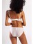 Golshan Goldy Mini Slip, Kadın Dantelli Ekru Külot 6